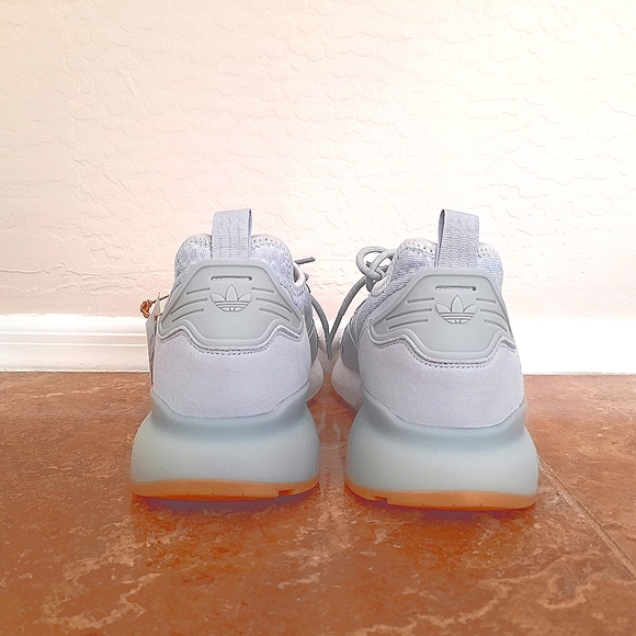 Adidas 'ZX 2K Boost' size 9 men's. Color: Gray. Condition: New w/ tags - Picture 8 of 10